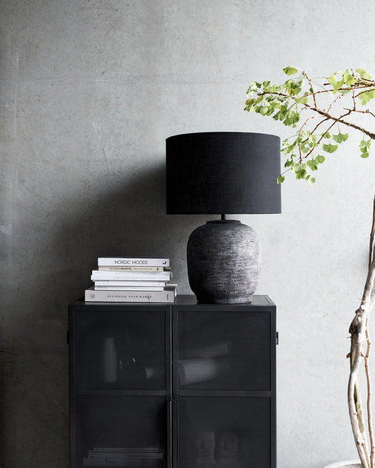 Bordlampe – Stor – blød skærm