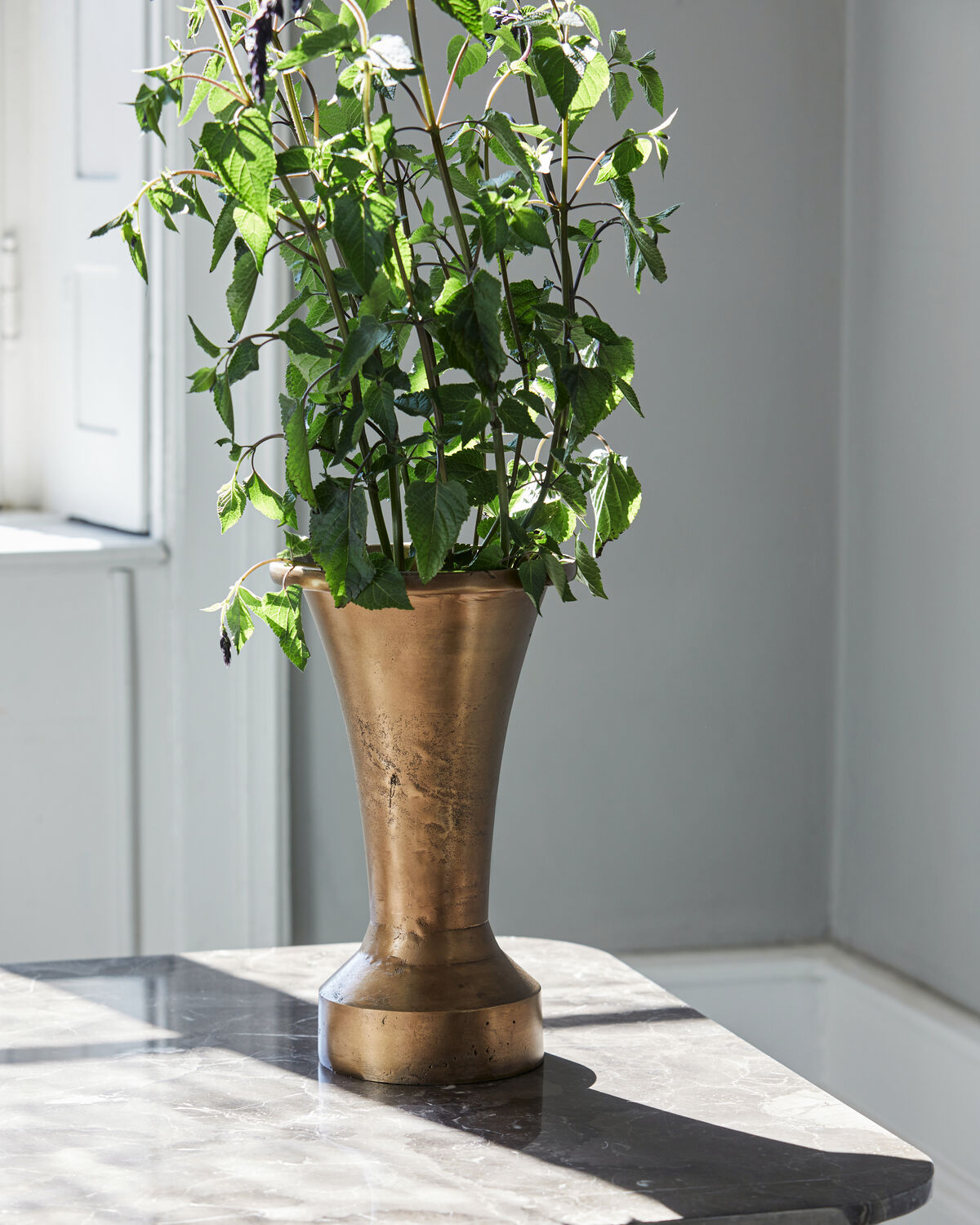 Florist vase – antik messing