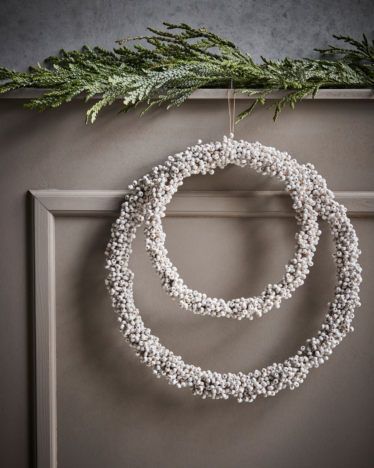 Winter krans – hvid