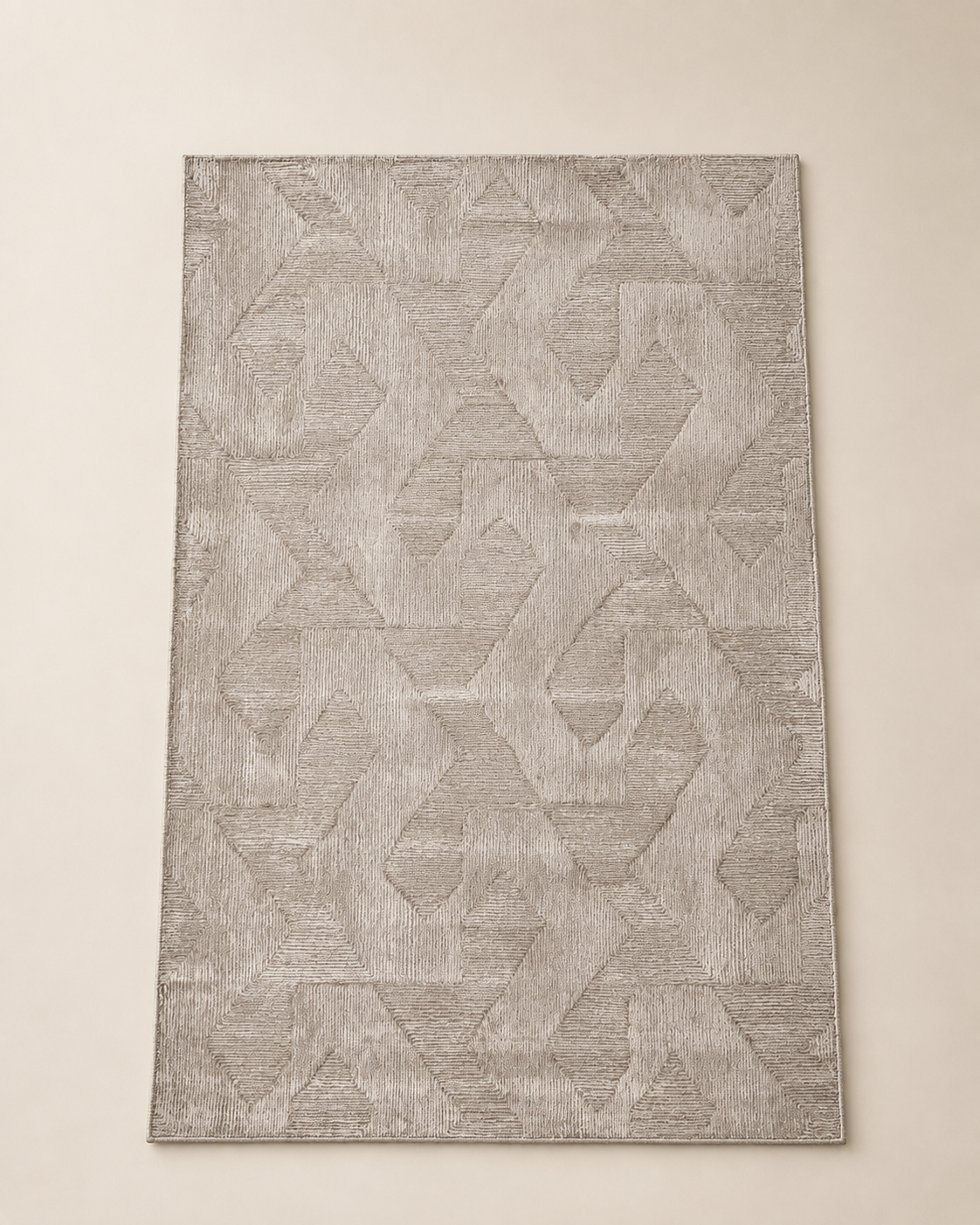 Tæppe – sand, 200 × 300 cm