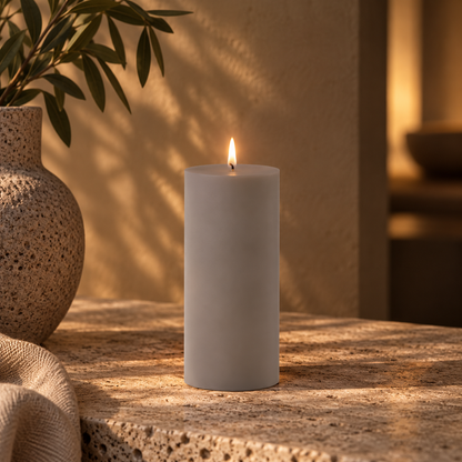 Uyuni - Outdoor LED-bloklys, Sandstone, 20 cm