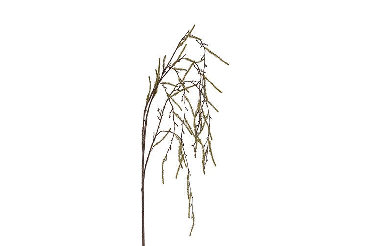 Kunstig hængepil – grøn, 132 cm