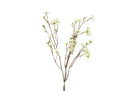 To kunstige grønne Helleborus-stilke, 75 cm