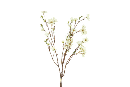 Kunstigt Helleborus-bundt – hvid, 2 stk.