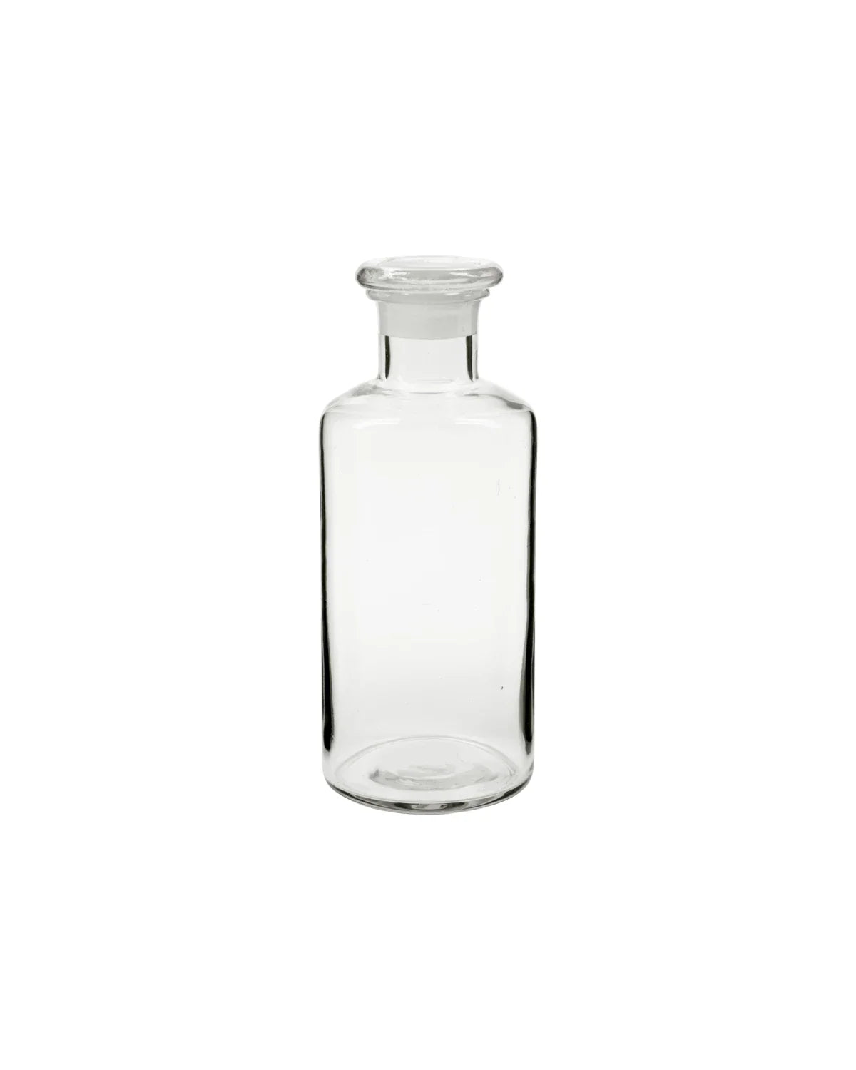 Farma glaskaraffel i klart glas med tilhørende låg, 22 cm høj og 9 cm i diameter