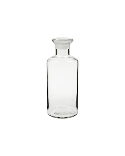 Farma glaskaraffel i klart glas med tilhørende låg, 22 cm høj og 9 cm i diameter