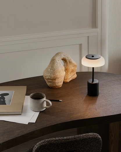 Nuura - Blossi Table Mini Portable – Black opal