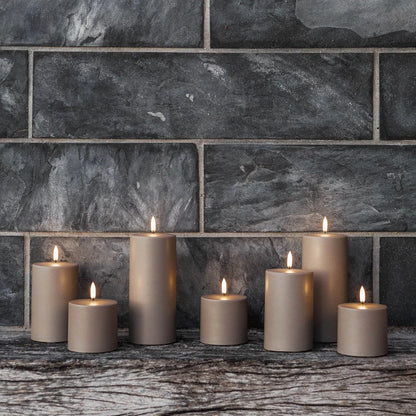 Uyuni - Outdoor LED-bloklys – Sandstone, 15 cm