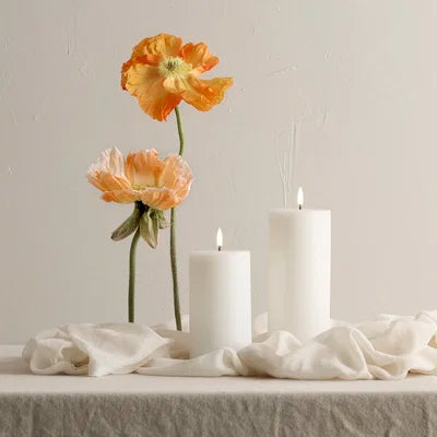 Uyuni - LED-bloklys, Nordic White, 15 cm