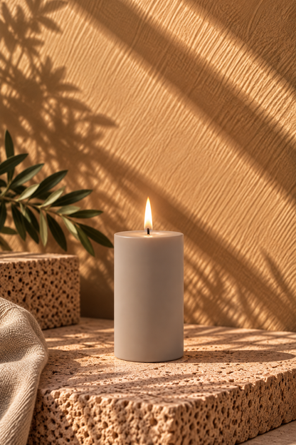 Uyuni - Outdoor LED-bloklys – Sandstone, 15 cm
