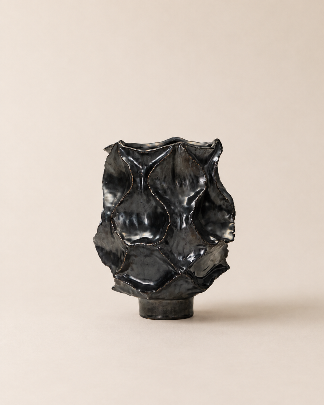 Vase – antik metallisk