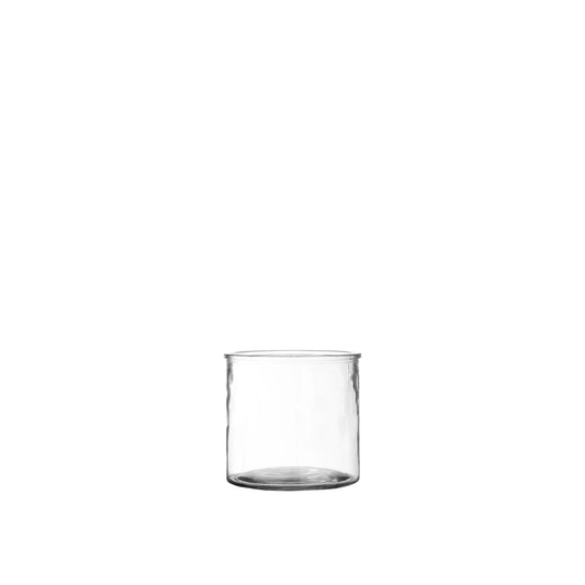 ALEA lille vase i klart glas, 10 × 10 cm