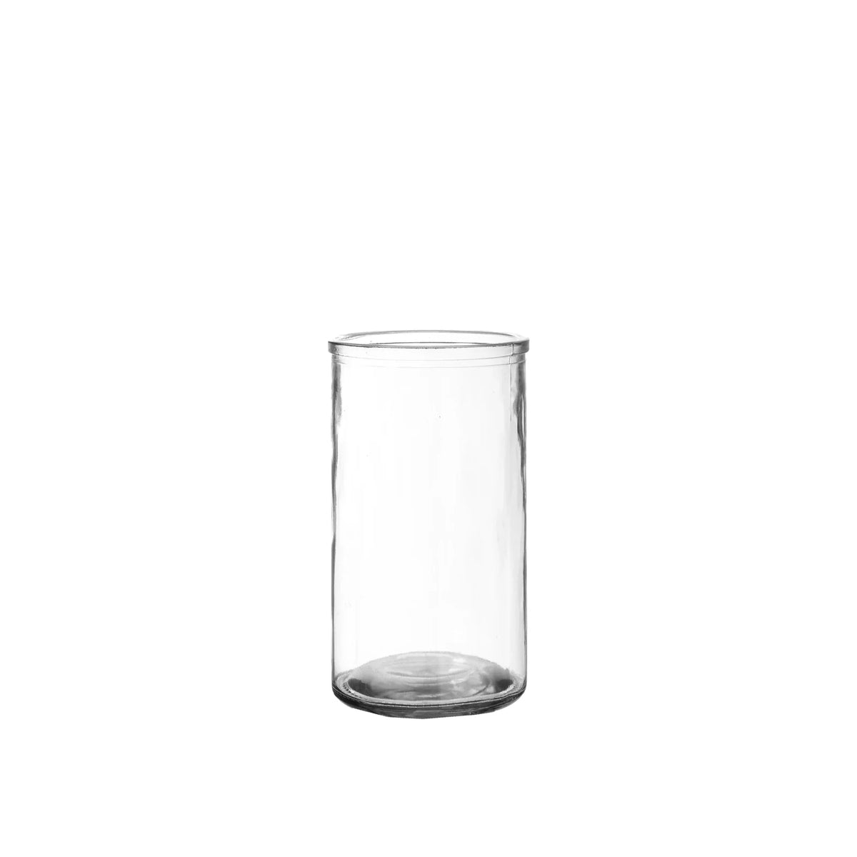 ALEA cylindrisk vase i klart glas, 10 × 20 cm