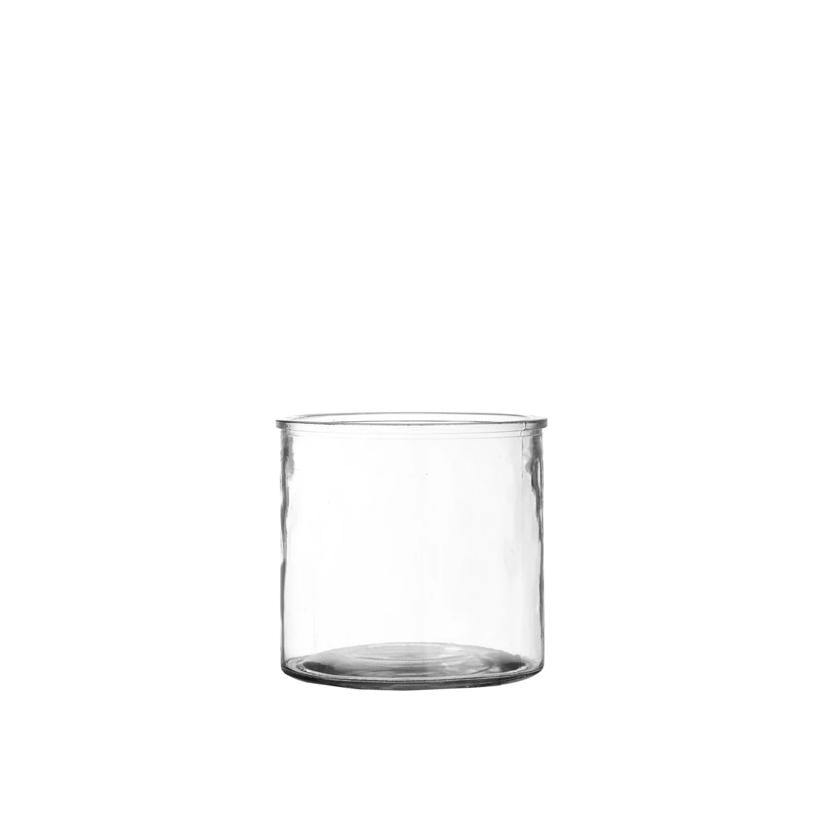ALEA cylindrisk vase i klart glas, 15 × 15 cm