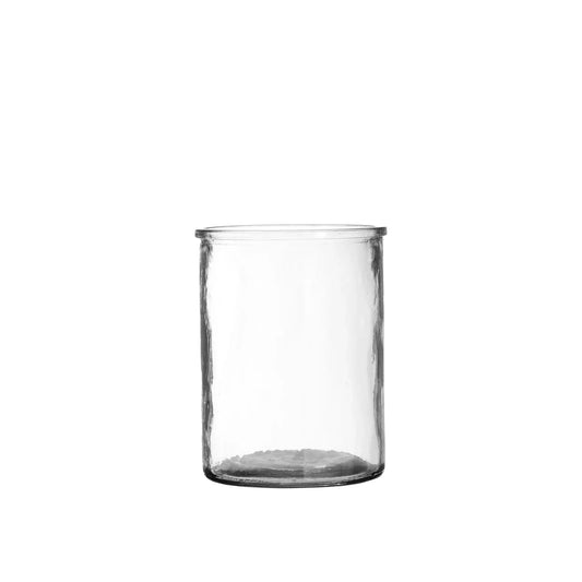 ALEA cylindrisk vase i klart glas, 15 × 20 cm