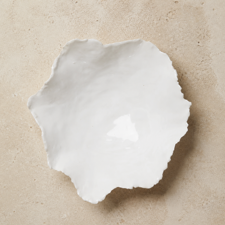 Serveringsfad - 31,5 cm - Håndlavet