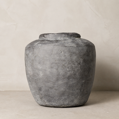 Gulvvase - Rustik - Ler - Betonlook