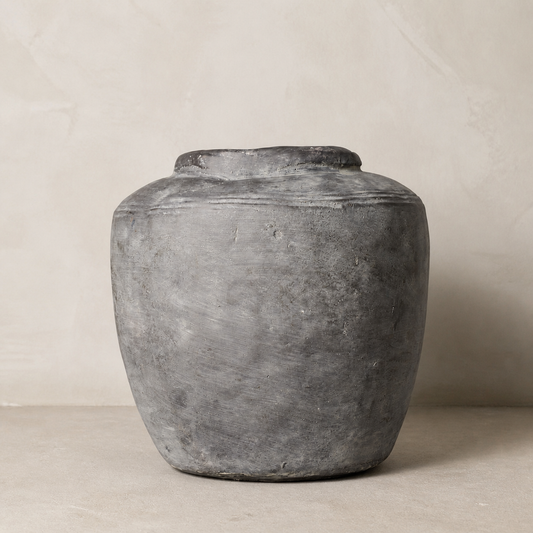 Gulvvase – Rustik – Ler – Betonlook