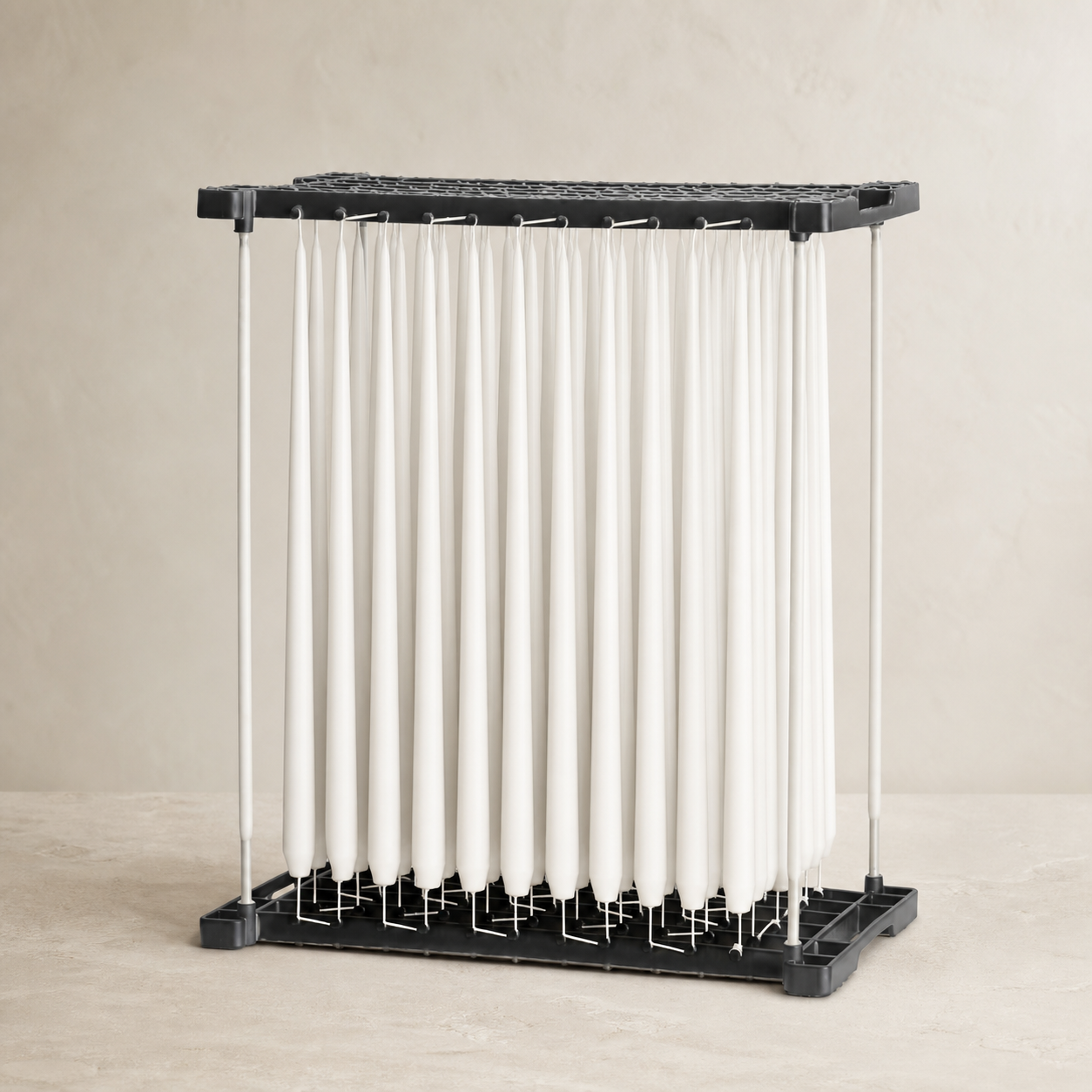 ester & erik  - Stagelys - 42 cm. - Pure white