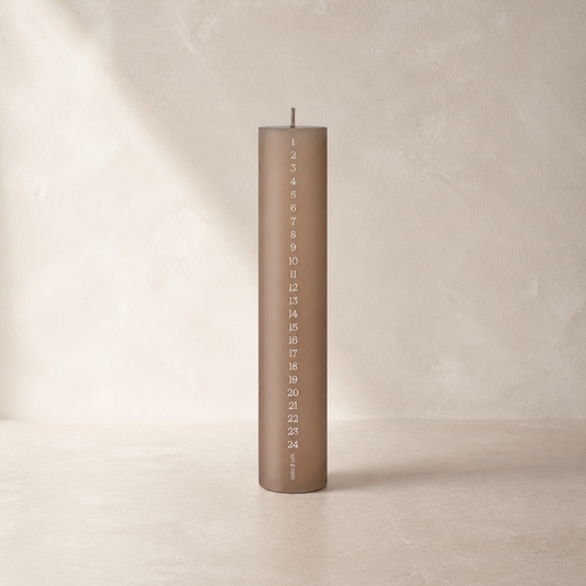 ester & erik – Kalenderlys – 25 x 5 cm – Soft Clay