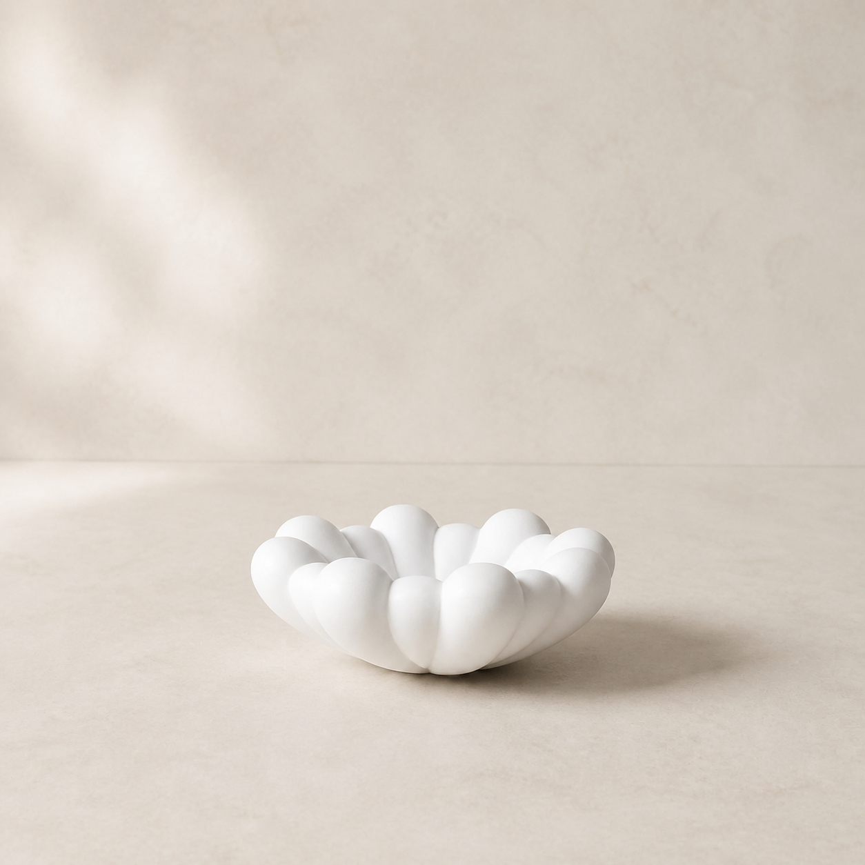Bloom Tray Medio – Bone White