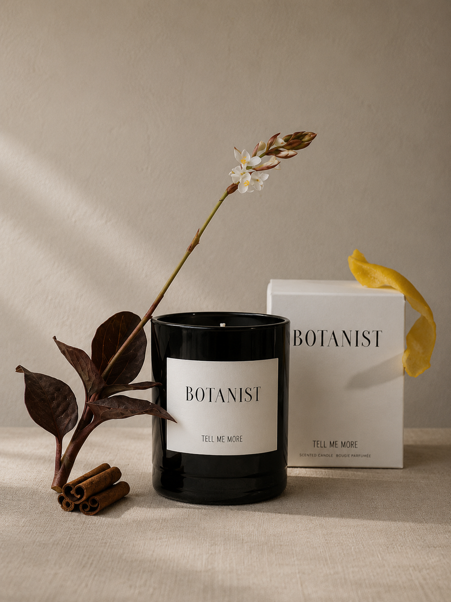 Botanist duftlys – sort